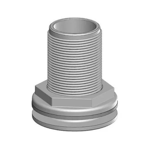 Trudesign - Tru-Hull 1 Inch Plastic Outlet White - 90423 product image