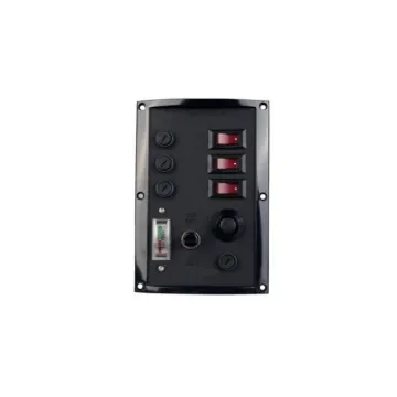 Talamex - 12V Electric Switch Panel with Battery Tester - 14577023 product image