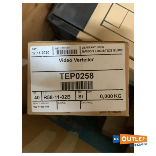 Simrad - Navico 4-Way Video Splitter - 000-11096-001 product image