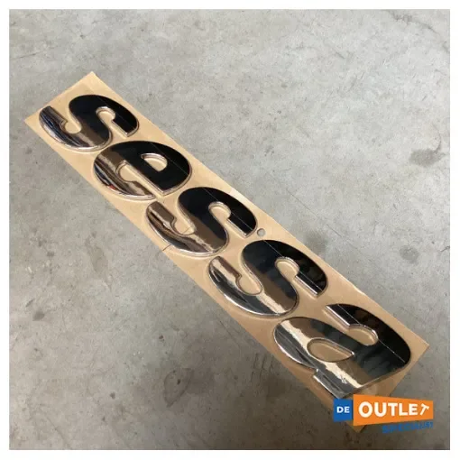 Sessa Marine Logo Chrome - 052212 product image