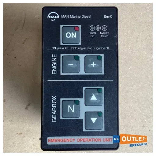MAN Emergency Engine Control Panel - 51.27720-7035 product image