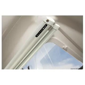 Oceanair - Dometic OceanAir Portshade Roller Blind White 460x320mm - PSH-3-W-RP product image