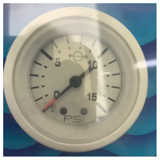 Teleflex - Water Pressure Indicator Display 0-15 PSI - 31375E product image