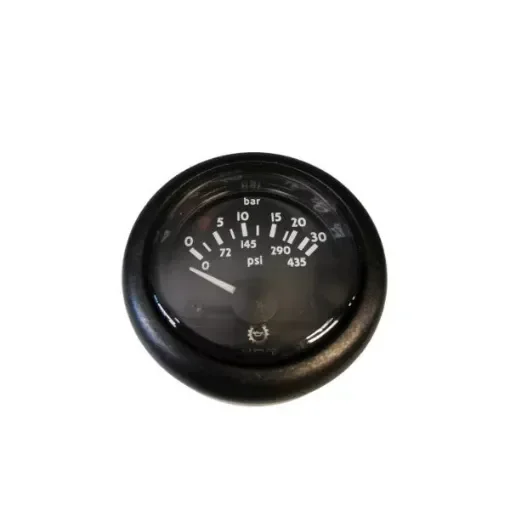 VDO - 0-30 Bar Black Round Pressure Gauge 12V - N02-124-138 product image