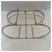 Custom made stainless steel double fender holder D280 mm product image