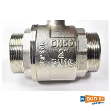 Osculati - DN50 CW617N 2 Inch Ball Valve product image