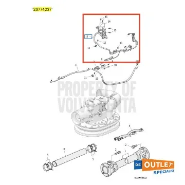 Volvo Penta - IPS EVC 2.0 Kabelboom - 23774237 product image