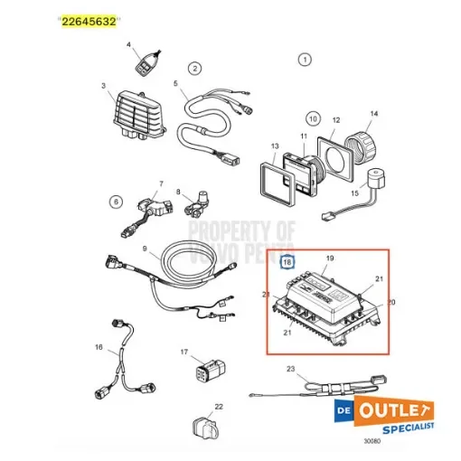 Volvo Penta - EVC-E Battery Management System - 22645632 product image