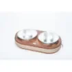 Marricreo - Pet Water and Food Bowls with Wooden Base - MA1000 product image