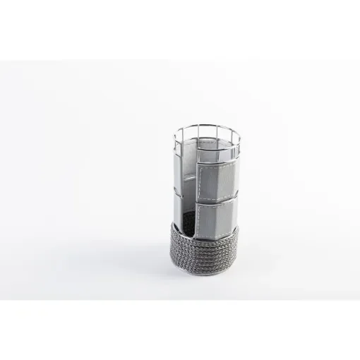 Marricreo - Stackable Cup Holders - Chrome Metal - MA1017 product image