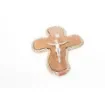 Marricreo - Elegant Wall Crucifix in Wood and Nickel - MA1033 product image