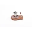 Marricreo - Glass Tea Infuser with Wooden Base - MA1044 product image