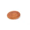 Marricreo - Round Wooden Charger with Leather Inserts - MA1066 product image