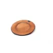 Marricreo - Round Wooden Charger with Leather Inserts - MA1066 product image