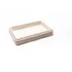 Marricreo - Elegant Rectangular Wooden Tray - MA1237 product image