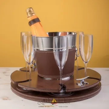 Marricreo - Vino/Ch Round Base for Glasses & Ice Bucket - MA1278 product image