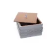 Marricreo - Wooden Storage Cube with Lid - MA1297 product image