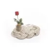 Marricreo - Oval Table Centrepiece in Two-Tone Rope - MA1383 product image