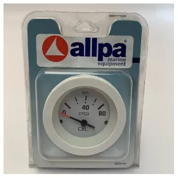 Teleflex - Oil Pressure Gauge Display White - 67740P product image