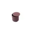 Marricreo - Large Faux Leather Cylindrical Container with Lid - MA1515 product image
