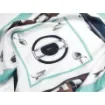Marricreo - Riva Foulard Rivamare AQUAMARINE 100% Silk - MA1573 product image