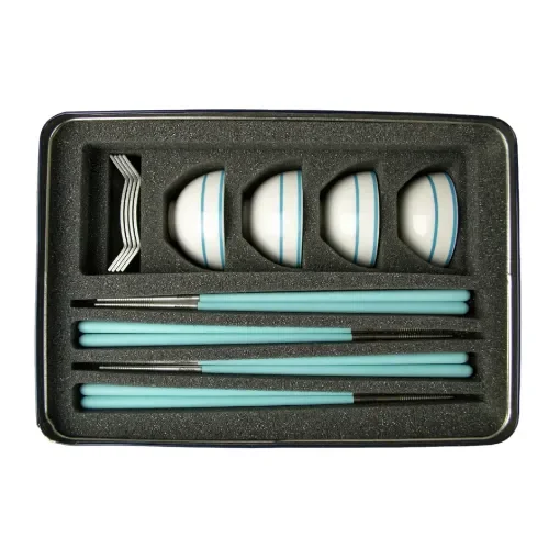 Marricreo - Riva Set Sushi with Aquamarine Inserts - MA1587 product image