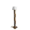 Marricreo - Large Teak Lamp with Shade - MA1672 product image