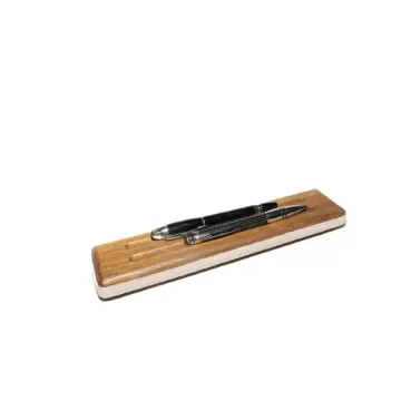 Marricreo - Teak Pen Holder with Unique Knots - MA1692 product image