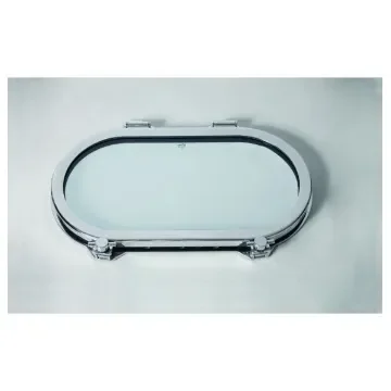 SCM Marine Equipment - Stainless Steel Oval Porthole 355 x 155 mm - OON.F05.AA.M product image
