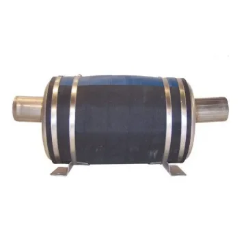 Allpa - Stainless Steel Marine Exhaust Silencer 124 mm - 56825 product image