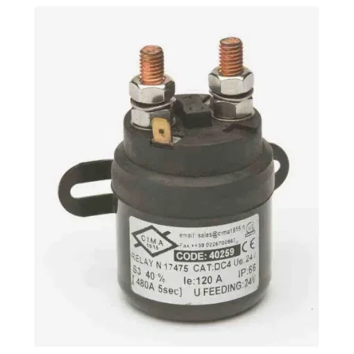 Maxwell - Cima Solenoid Switch Relay 24V 120A - 40269 product image