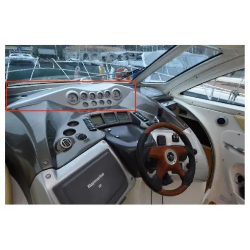 Cranchi - Mediterranee 43 Instrument Panel Metallic Grey - 33356094 product image