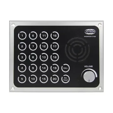 Alphatron - AlphaCall PH Intercom 20 Line Black - 3210.1076 product image