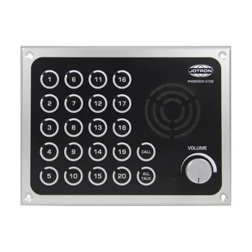 Alphatron - AlphaCall PH Intercom 20 Line Black - 3210.1076 product image