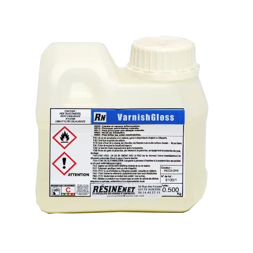 Résine-Net - Varnishgloss Gloss Protection Varnish - RESGLOOS0.5 product image