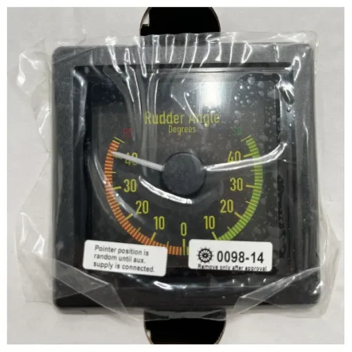 DEIF - XL72 Rudder Angle Indicator Black 45-0-45 product image