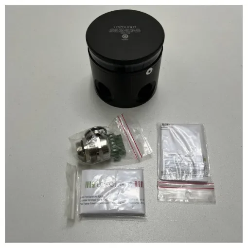 Lopolight - 360° White Anchor Light with Black Housing - 200-012-PRO product image