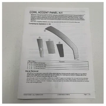 Mercury - 450R Cowling Cowl Panel Kit Graphite Grey - 8M0148190 product image