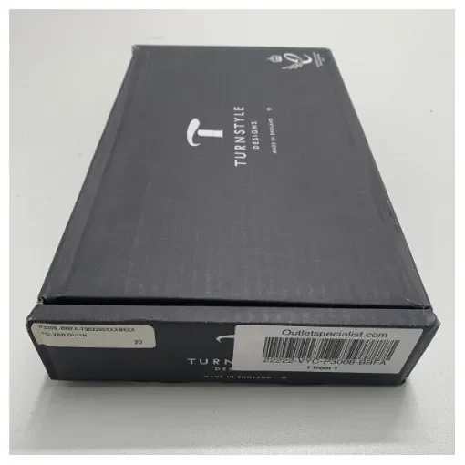 Turnstyle Design - Push Lock Black Bronze Fine Antique - P3008-BBFA product image