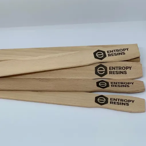 Résine-Net - Wooden Mixing Sticks for Epoxy - ER-MEL-5 product image