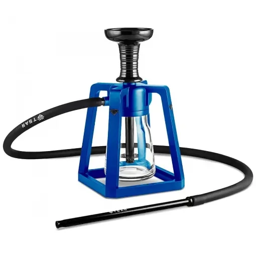 Tsar - Glass Hookah Proton Galaxy Blue and Black product image