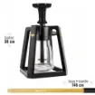 Tsar - Proton Glass Hookah Black and Gold product image