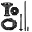Tsar - Proton Gold and Black Glass Hookah product image