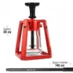 Tsar - Proton Glass Hookah Red and Black product image
