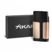 XIKAR - Cigar Lighter Double Flame Black and Copper product image