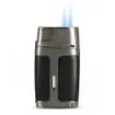 XIKAR - Double Flame Cigar Lighter Black and Gun product image