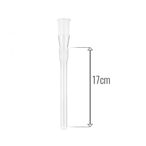 Smoking - Glass Bong 18.8mm Plunger - 17cm product image