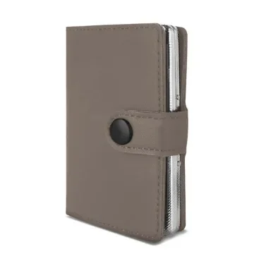 smoking - Taupe Cigarette Case with Card Holder product image