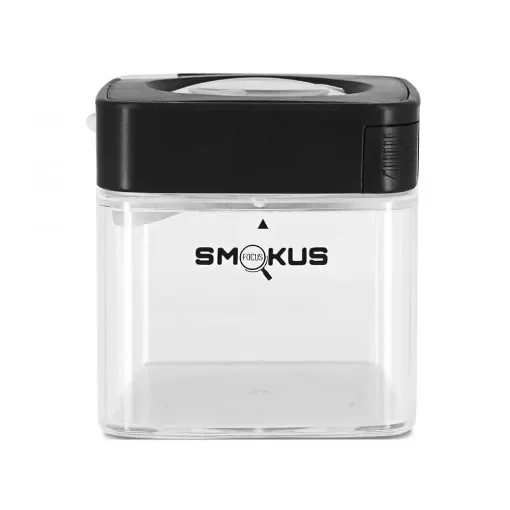 smoking - Airtight Storage Box with LED & Magnifying Glass product image