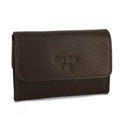 Dark Dice - Destiny Brown Tobacco Pouch - Compact Synthetic Leather product image